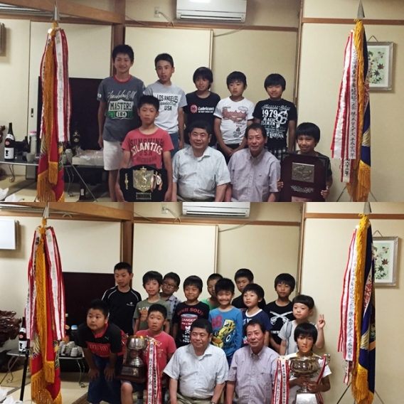 結成大会　祝勝会